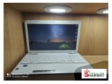 لابتوب توشيبا اي ثري لون ابيض فقط 450 شيكل