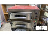 فرن بيتزا مستعمل بحاله ممتازه ، طبقتين، 