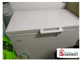 ثلاجه فريزر شبه جديده وسخان طعام