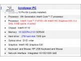 جهاز كمبيوتر ديسكتوب HP I7