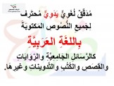 مدقق لغوي 
