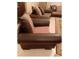 كنب صالون 4قطع 7مقاعد بحالة ممتازة - 2