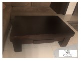 طاولة وسط خشب مع سكملات ضيافه عدد ٤