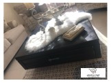 طاولة وسط بني  - 3
