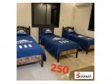 تخوت حديد منجد مكفولة (مفرد مزدوج طابقين)