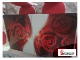 بيع طاوله سفرا حمراء اللون مع ٦كراسي  - 2