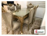 طاولات سفرة مصري خشب زان بنص سعر السوق