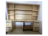 مكتبة مستعملة خشب mdf ملبس قشرة شبه جديدة