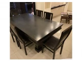 طاولة سفرة وبيرو وطاولة وسط للبيع - 3