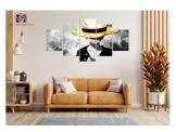 لوحة قماشية تتكون من 5 قطع للوفي-ون بيسOne piece-luffy canvas - 2