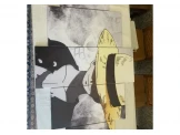 لوحة قماشية تتكون من 5 قطع للوفي-ون بيسOne piece-luffy canvas - 3
