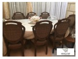 طاولة سفره مع 8 كراسي
