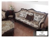 طقم كنب صالون سبع مقاعد شبه جديد - 3