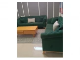 صالون مخمل شبه جديد