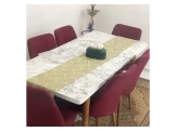 غرفة نوم + سفرة + طقم كنب مع سجادهم  - 2