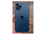 ايفون 12 pro max مستعمل بحالة ممتازة جدا التلفون مو مصلح اشي وبطاريتو 100 الجهاز نظيف لونو ازرق